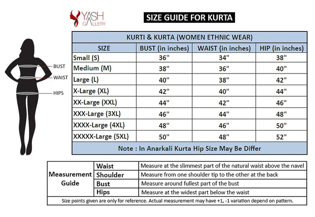 Center Slit Kurti Design