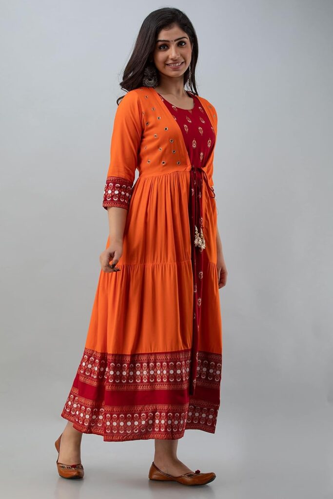 Kurti Designs With Overcoat