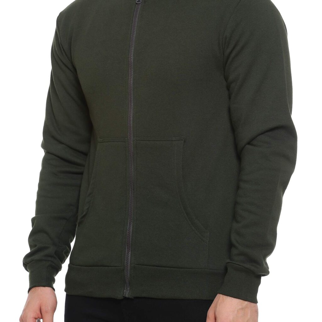 Dark Green Hooded Jumper