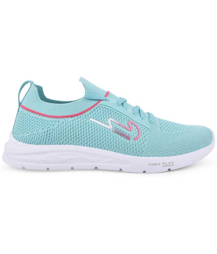 Pale blue women's footwear