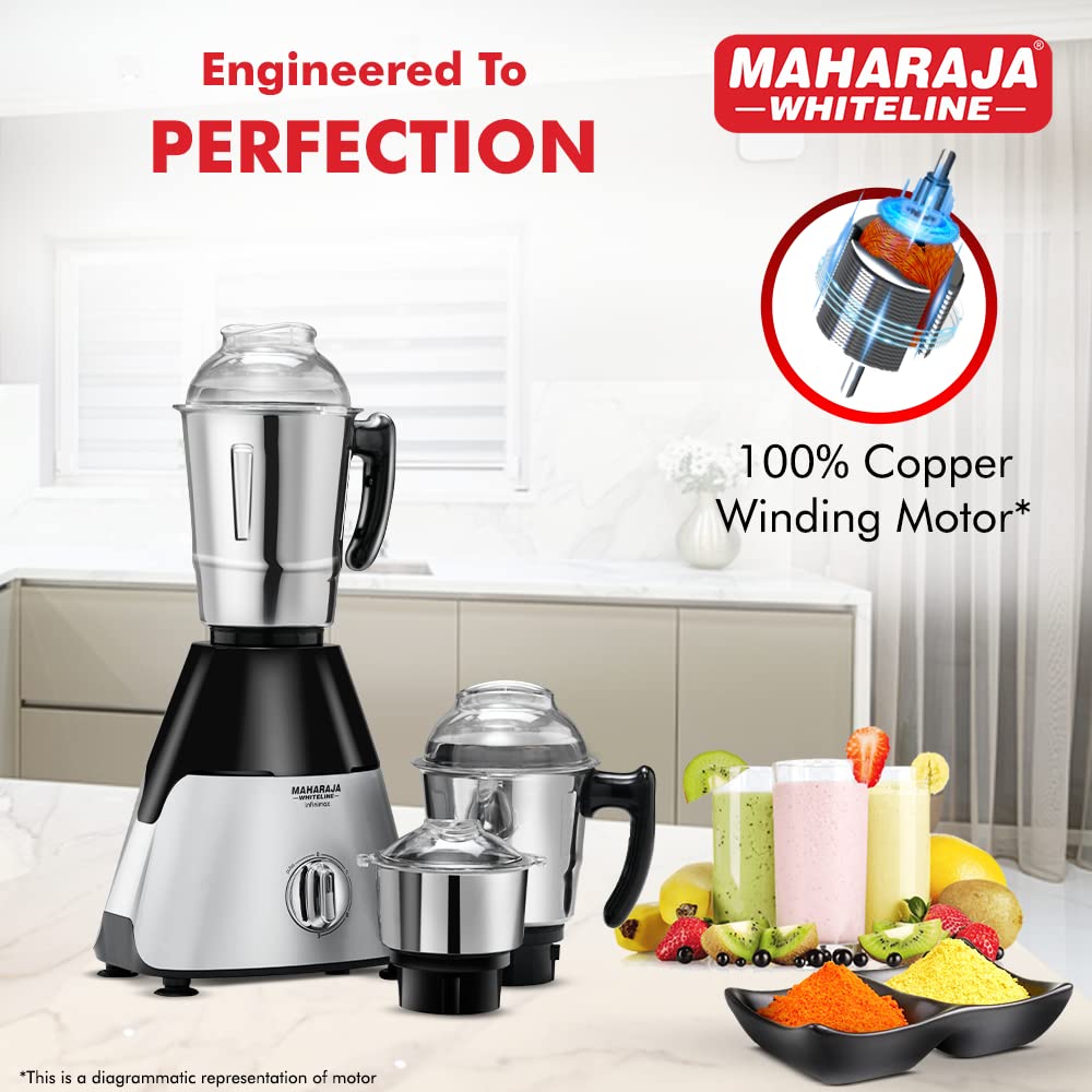 Maharaja Whiteline Infinimax Elite Mixer Grinder