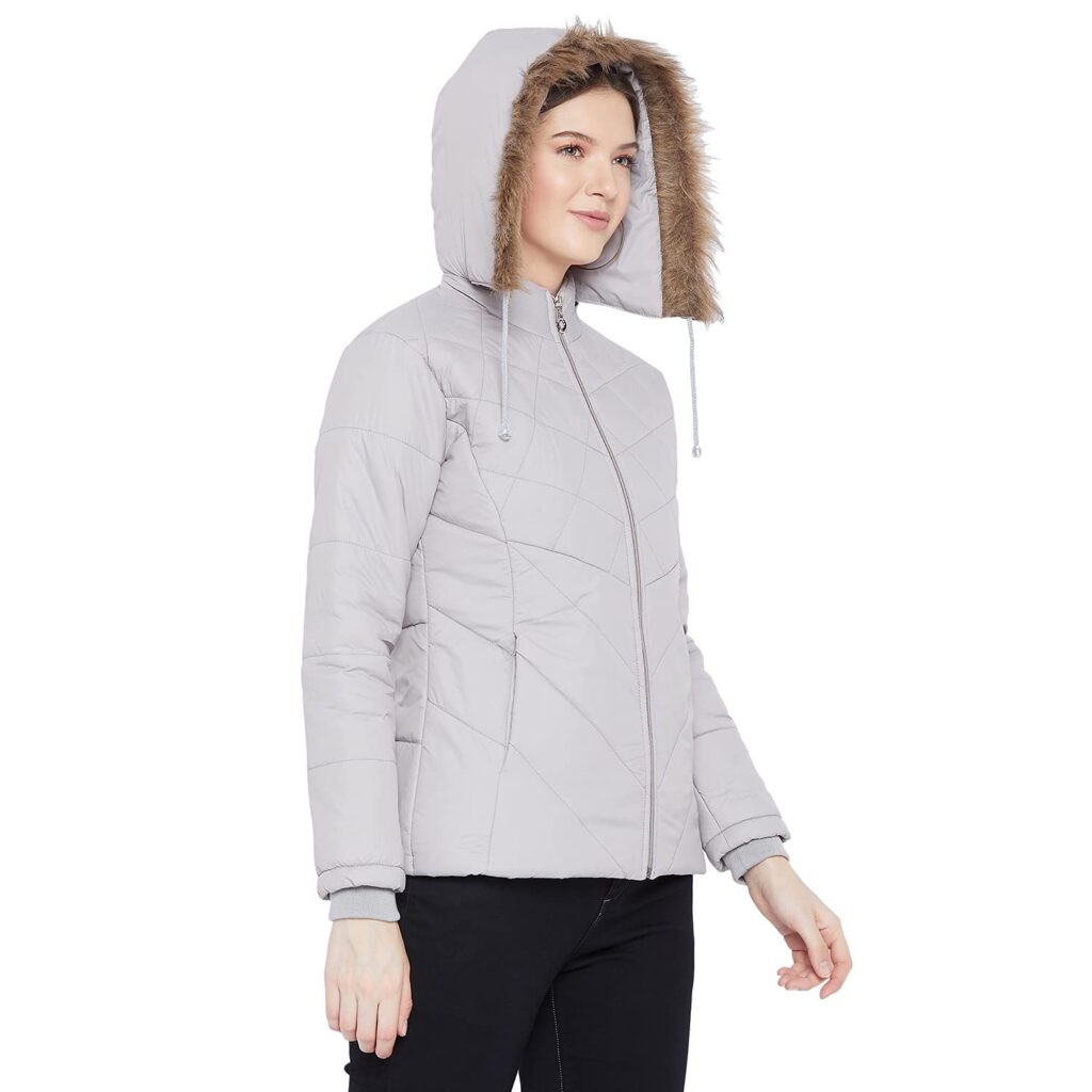 Grey Puffer Coat