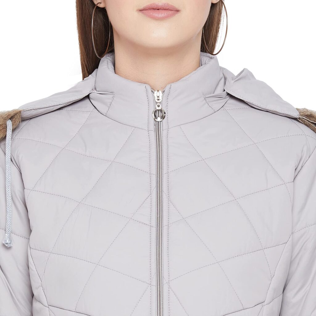 Silver Padded Outerwear