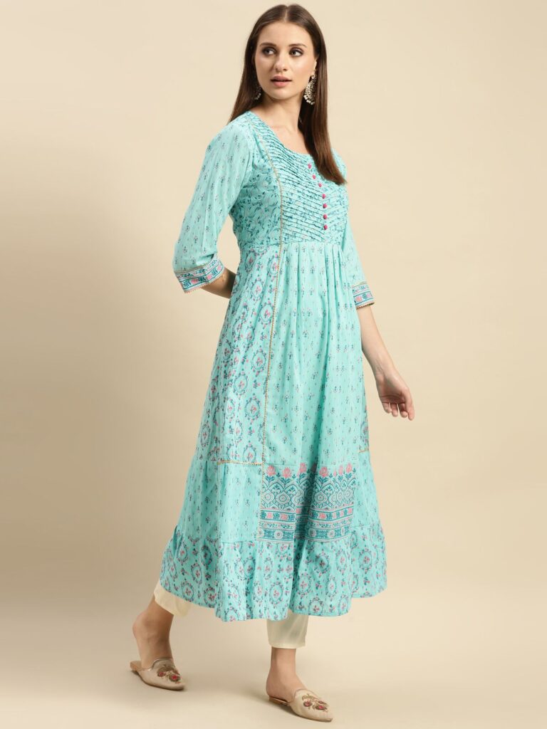 Ethnic Flare Kurta Patterns