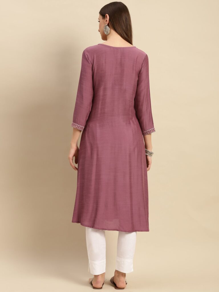 women's embroidered kurti