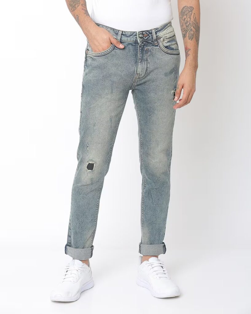 Worn-out Denim