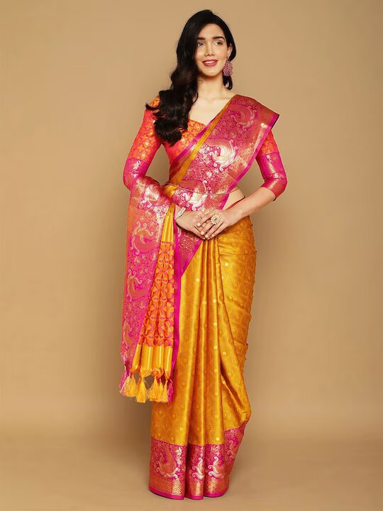 Benarasi Ikat Sarees
