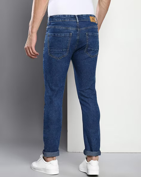 Tailored Slim-Fit Jeans