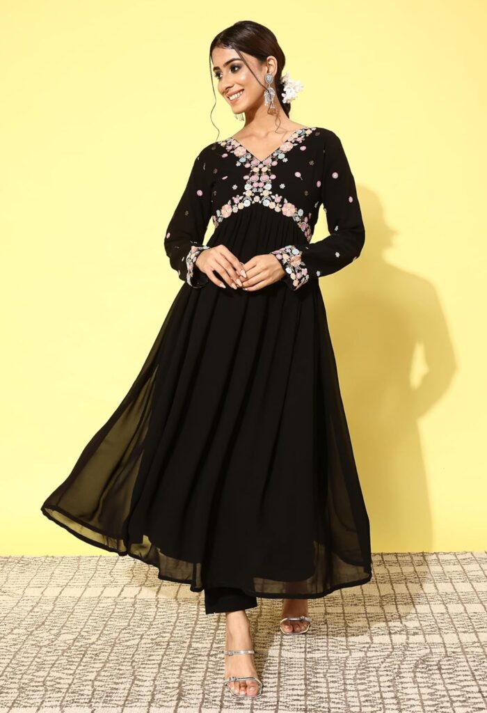 Coal Anarkali Clothing