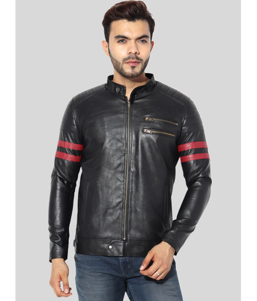 men's leather jacket