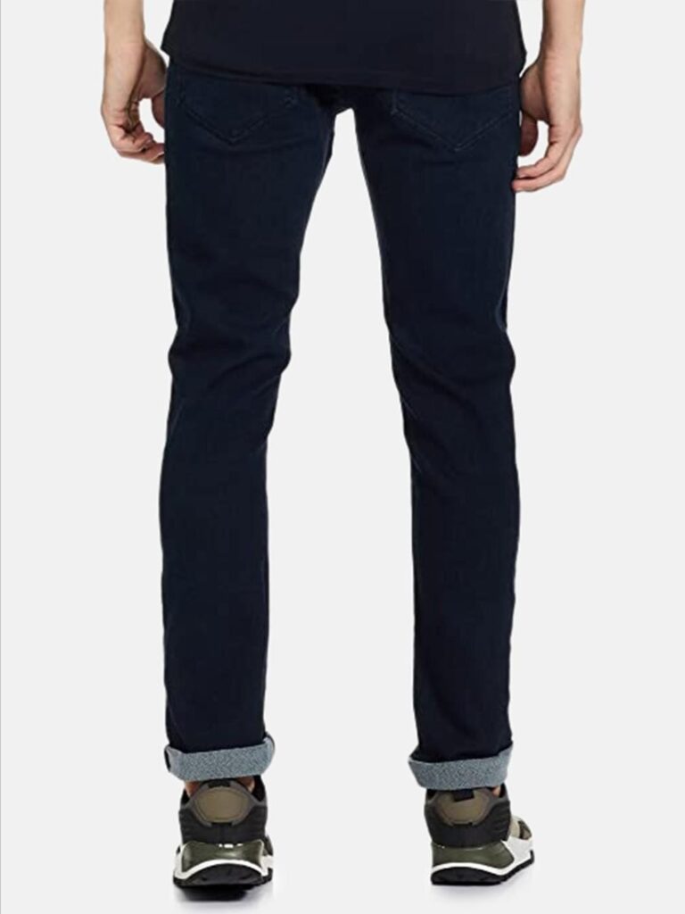 Deep Blue Skinny Trousers