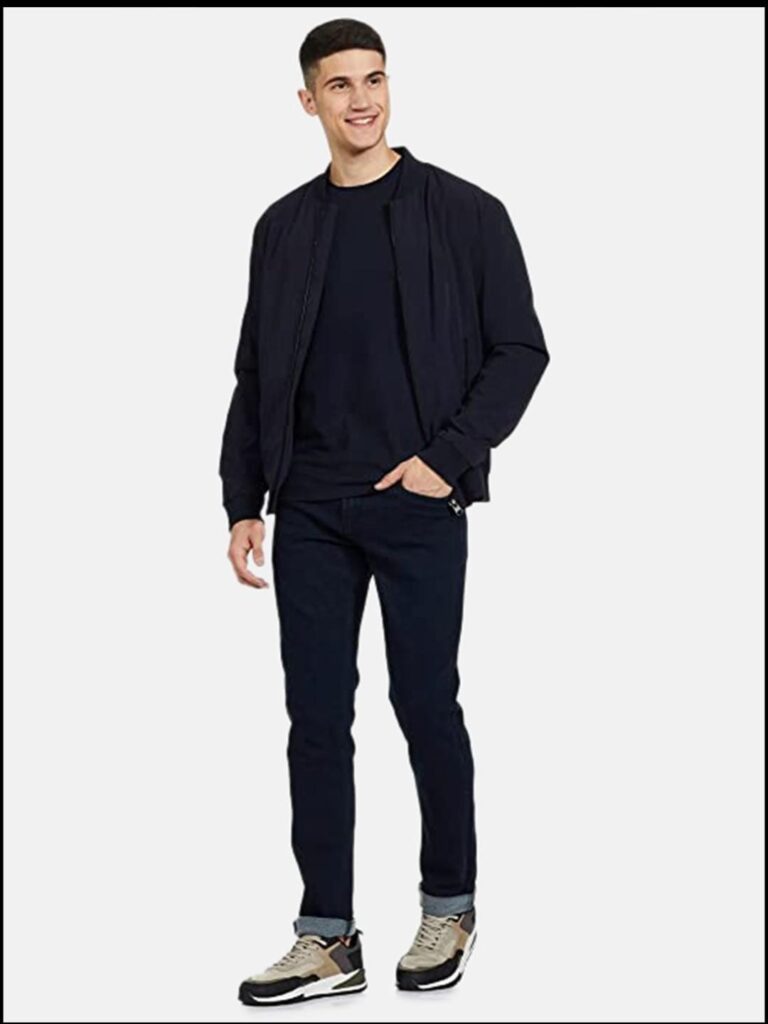 Navy Slim-Fit Jeans