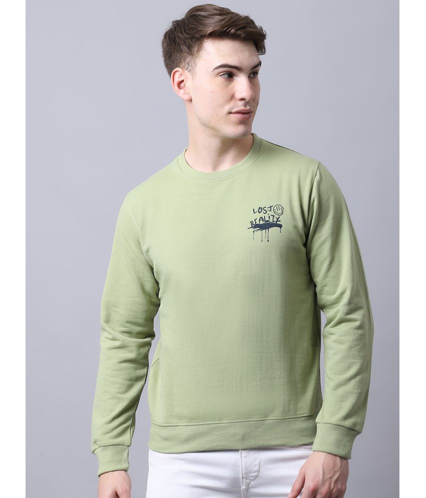 heather green sweatshirt