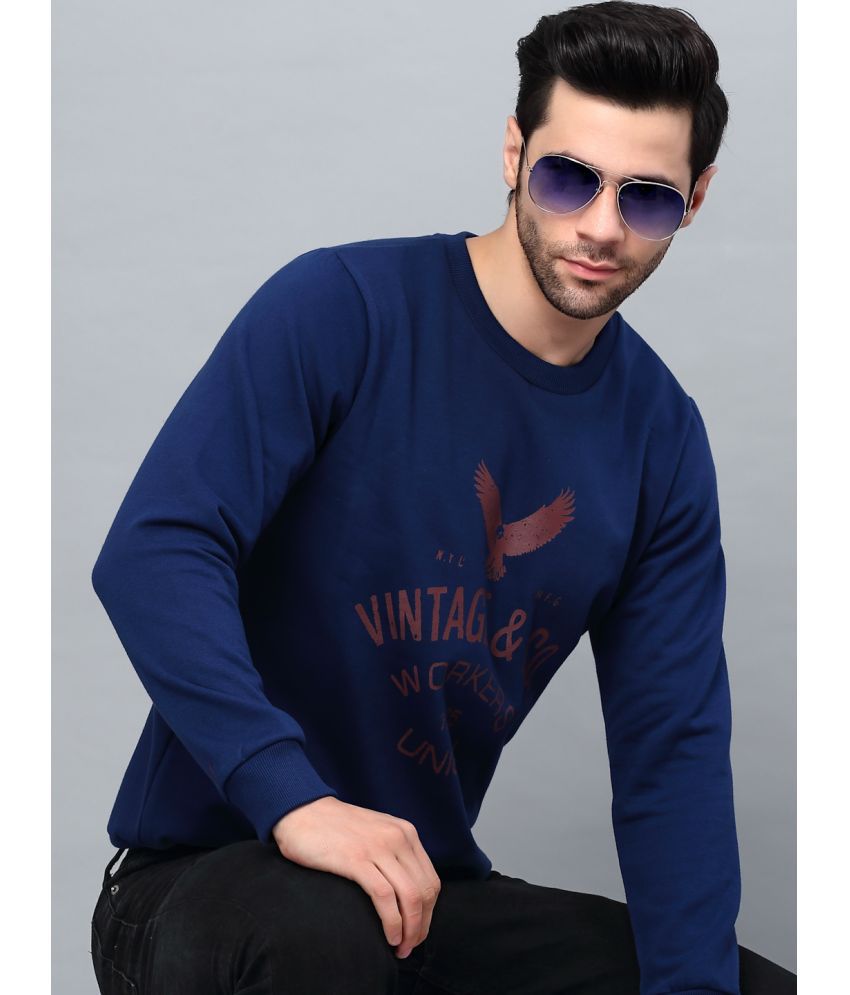 Men's Navy Knitted Pullover