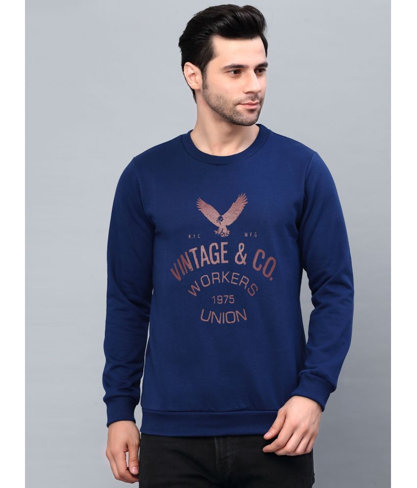 Navy Blue Men's Jumper
