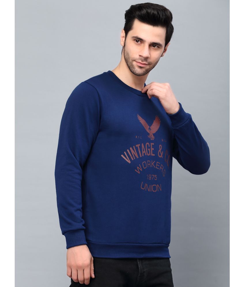 Navy Blue Pullover for Men