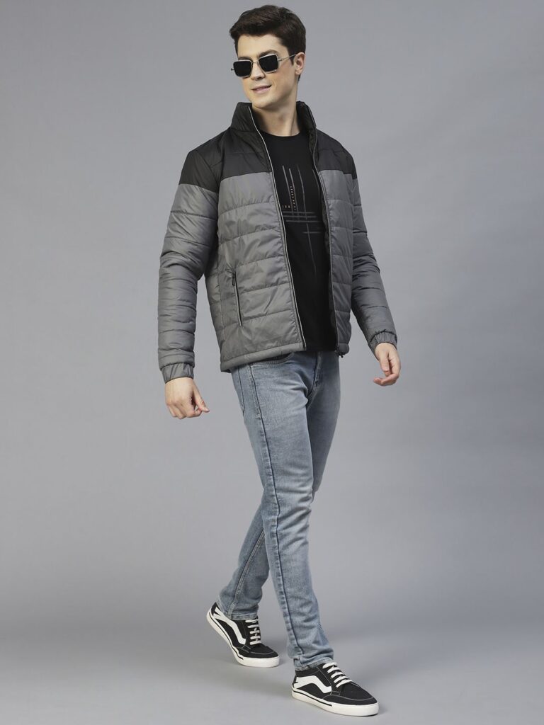 Dark Grey Jacket Mens