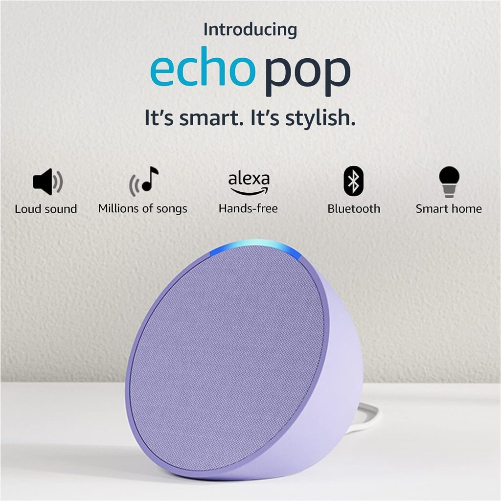 Alexa-enabled Echo Pop