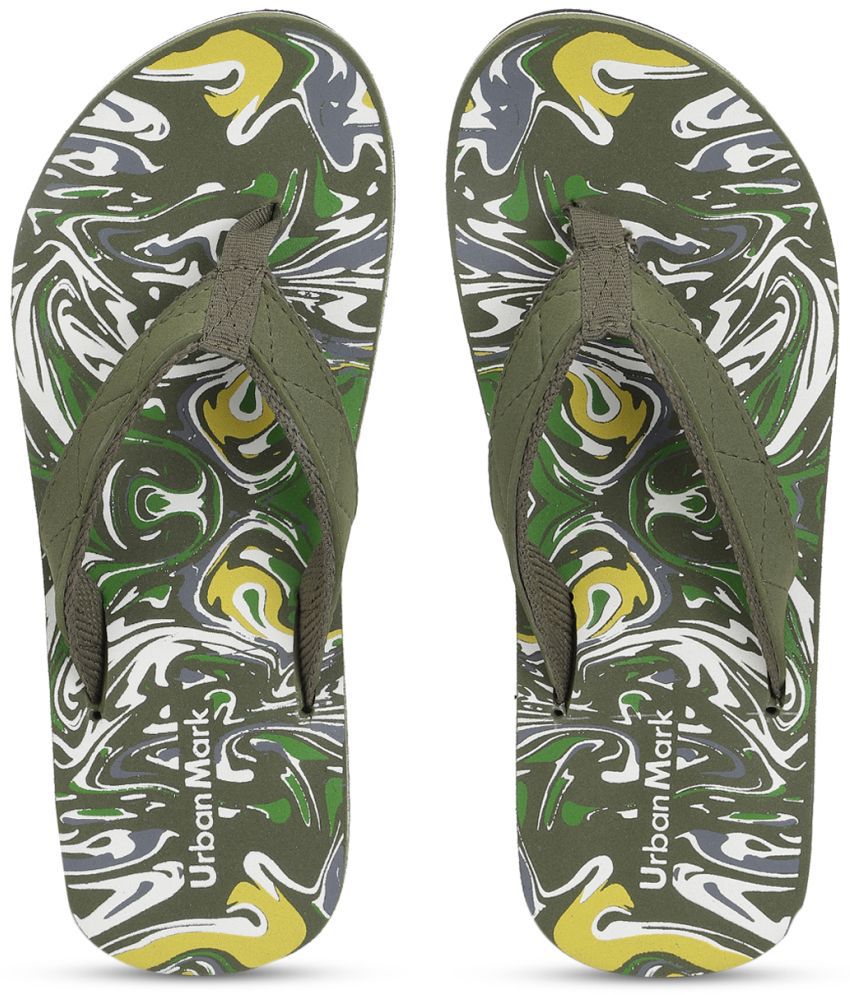 Verdant Flip Flops