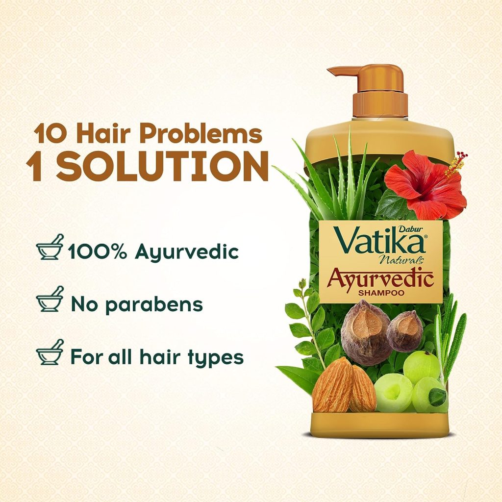 dabur vatika ayurvedic shampoo