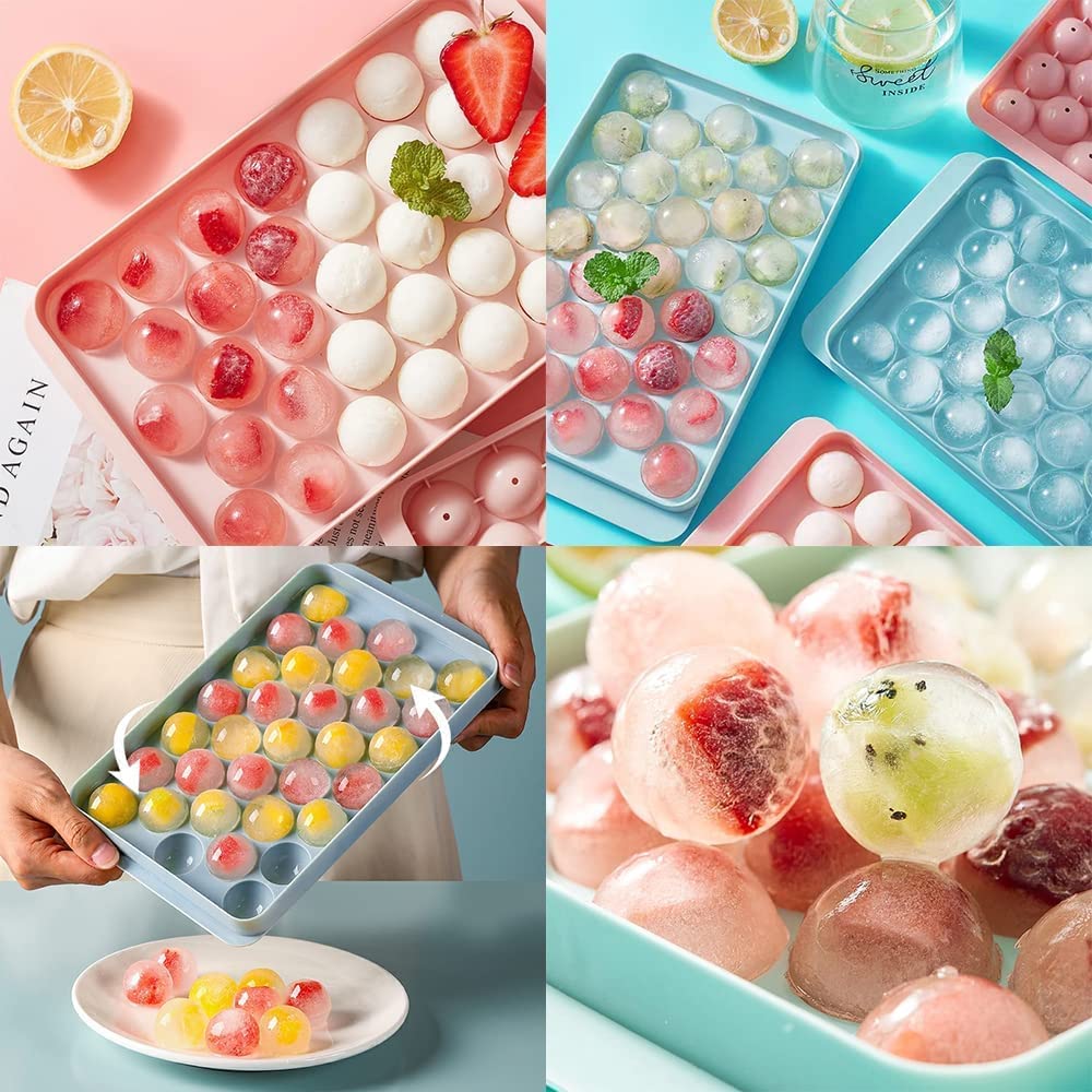 Ball ice cube maker