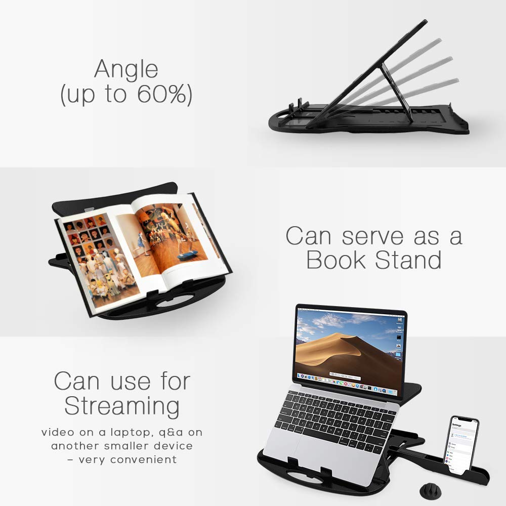 Adaptable notebook holder