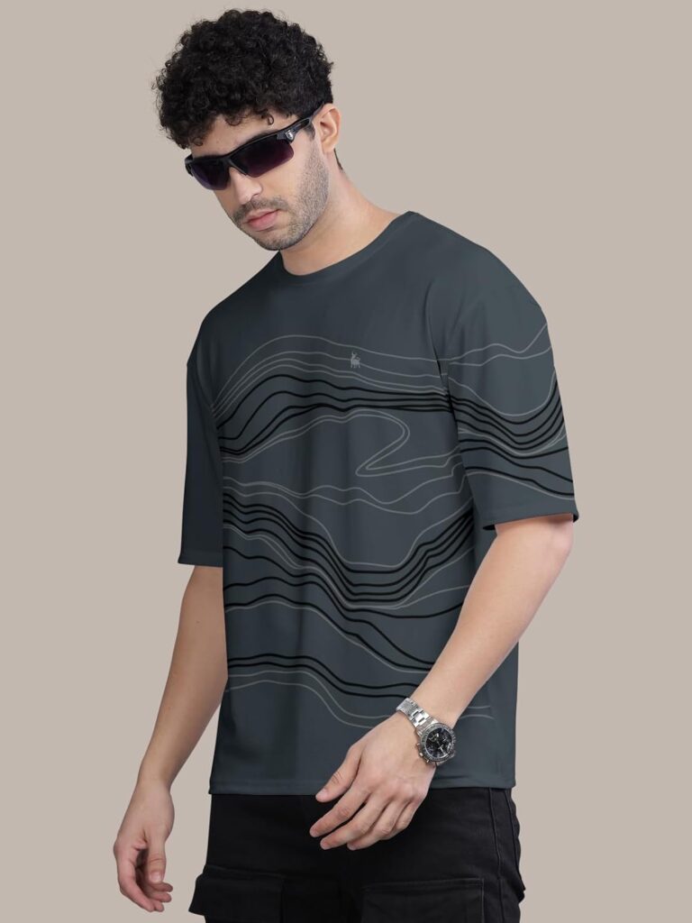 Anthracite oversized t-shirt