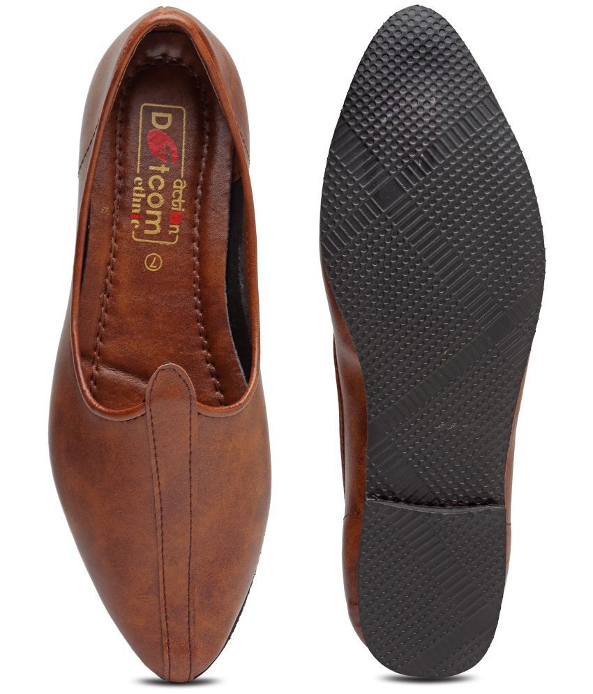 Elegant Brown Formal Footgear