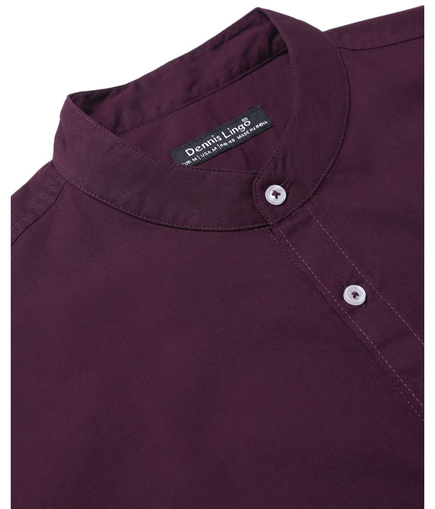 Classic men's purple dress shirts