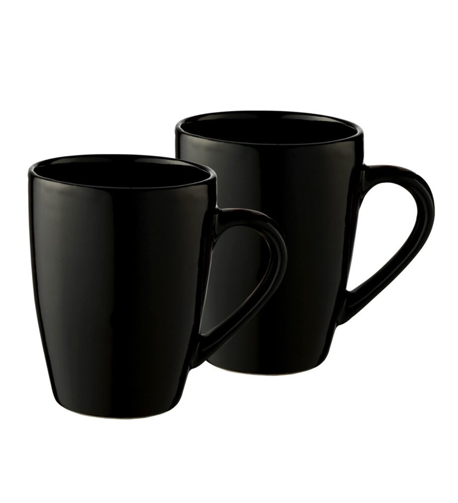 black mug