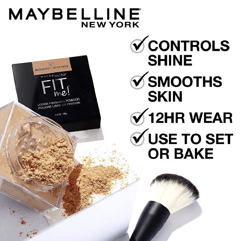 Flawless finish with Maybelline