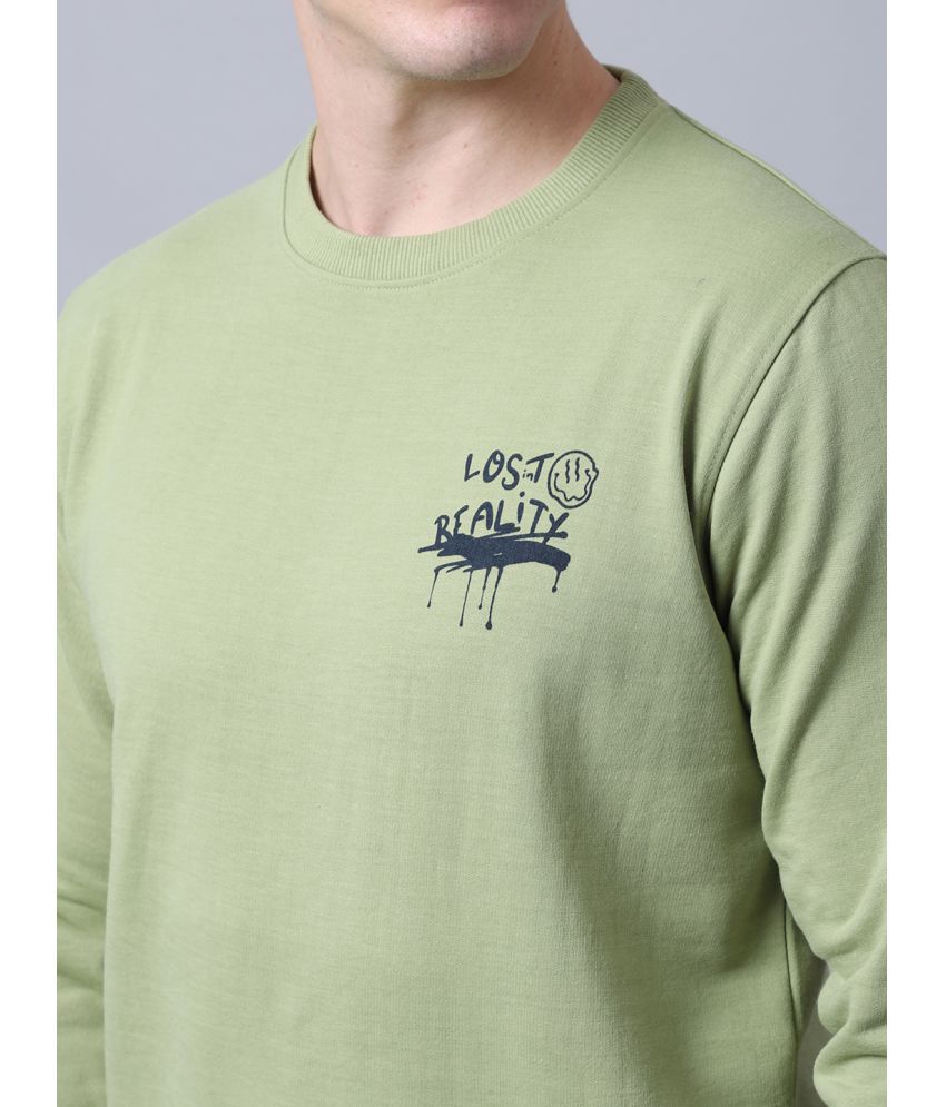 heather green sweatshirt