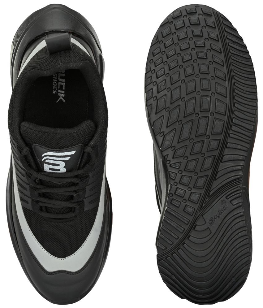 Sleek Black Casual Shoes