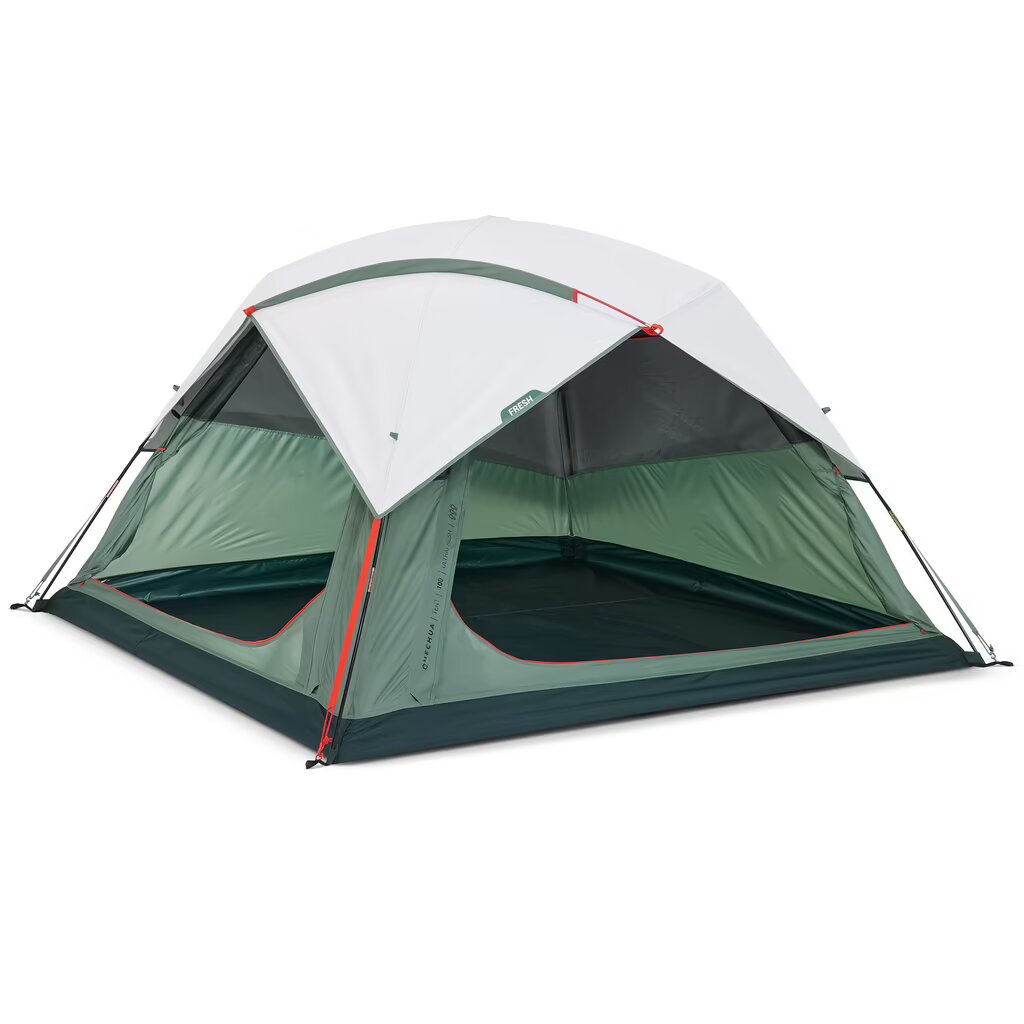 Three-person camping tent