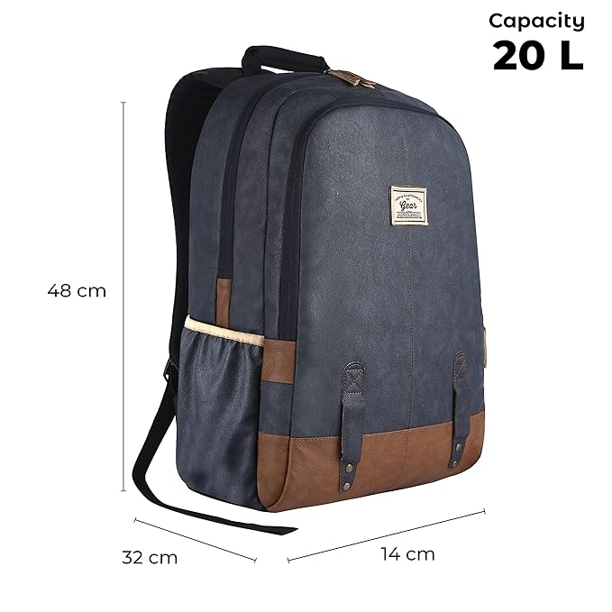 Leather Water Resistant backpack