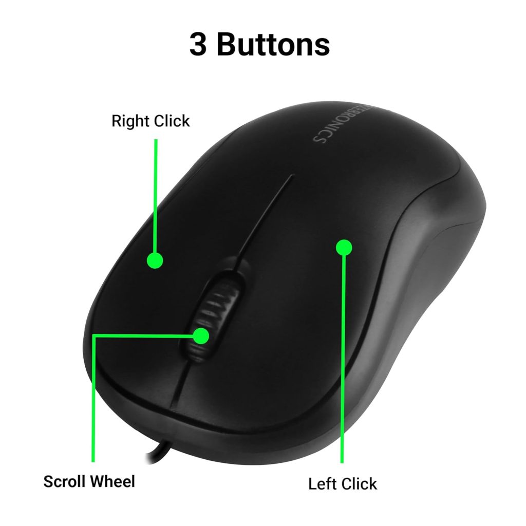 USB connected mouse