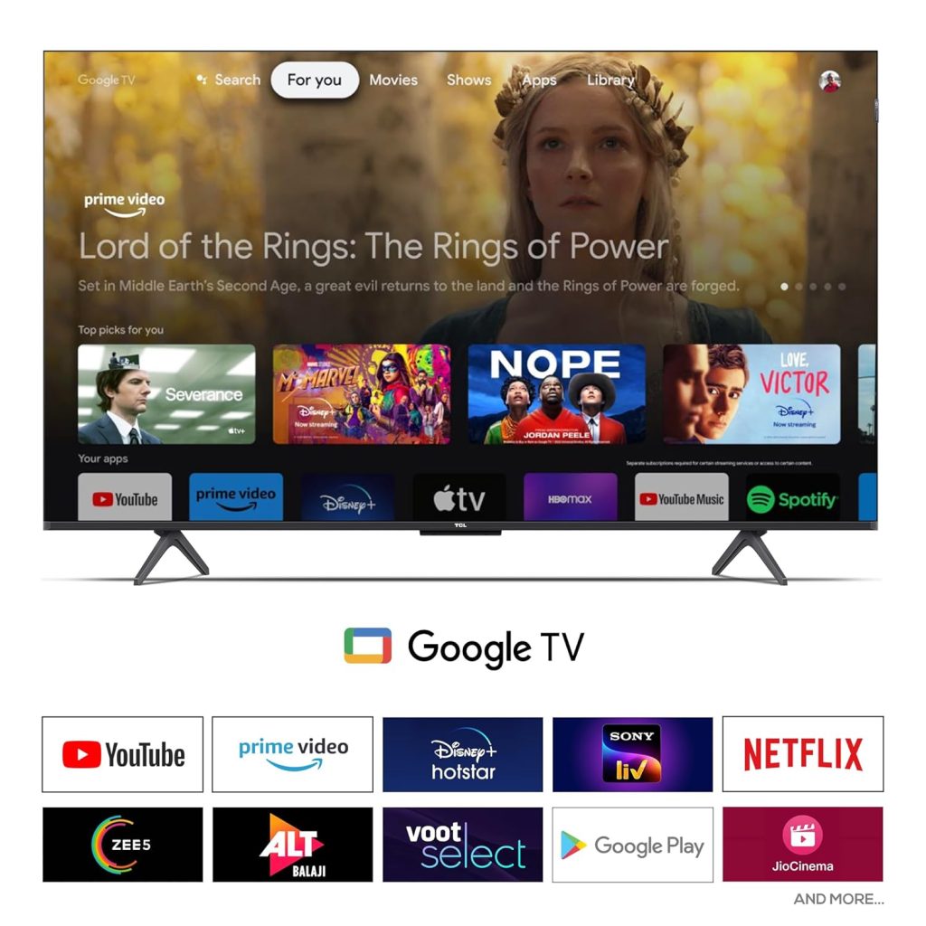 Google-powered QLED TV